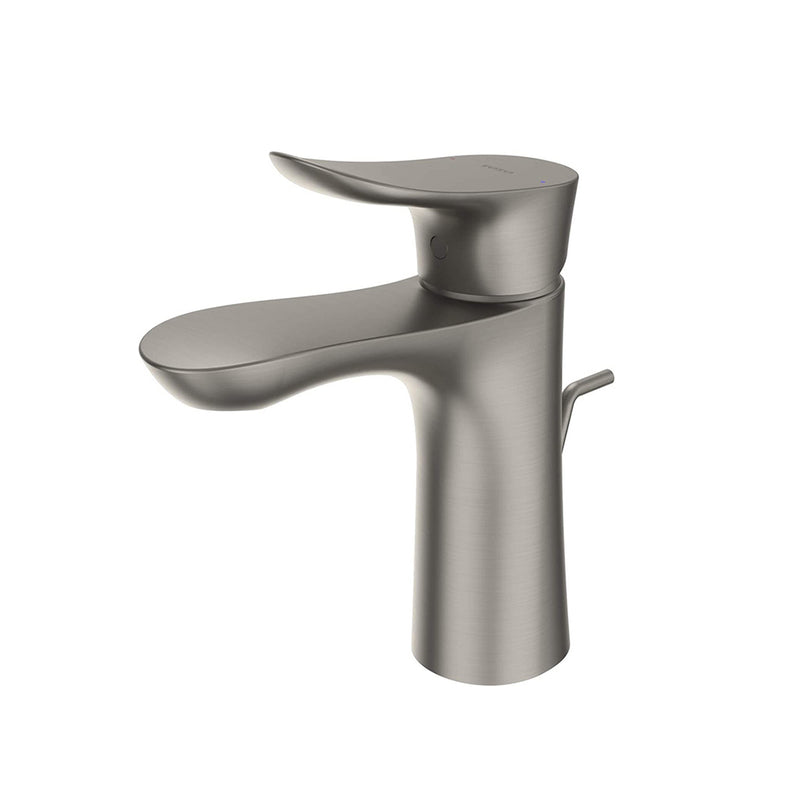 Go Bathroom Faucet - Single Hole - 7" Brass/Brushed Nickel