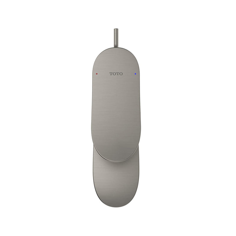 Go Bathroom Faucet - Single Hole - 7" Brass/Brushed Nickel