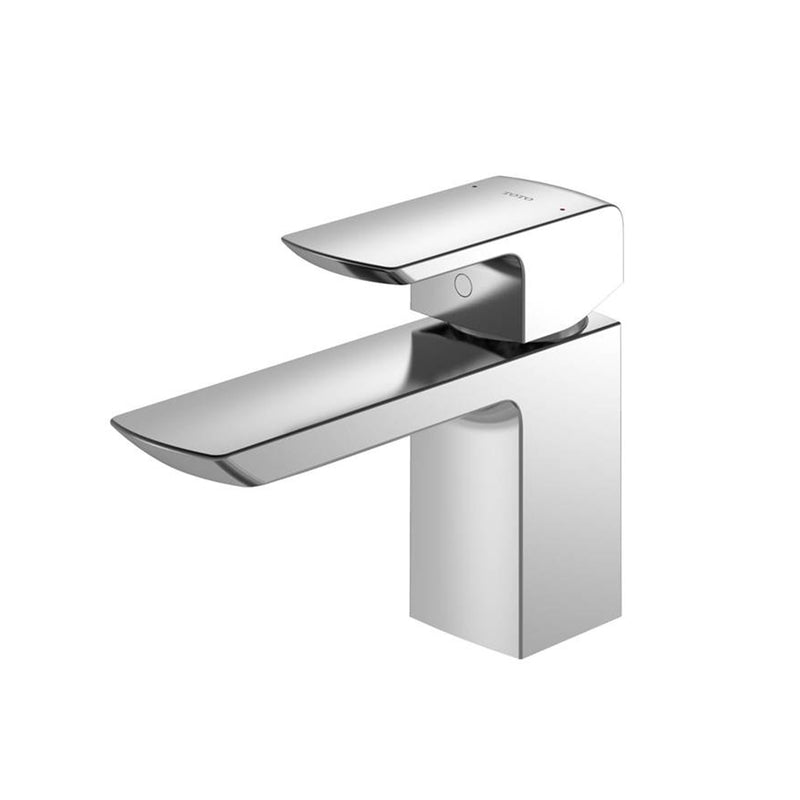 Gr Bathroom Faucet - Single Hole - 6" Brass/Polished Chrome