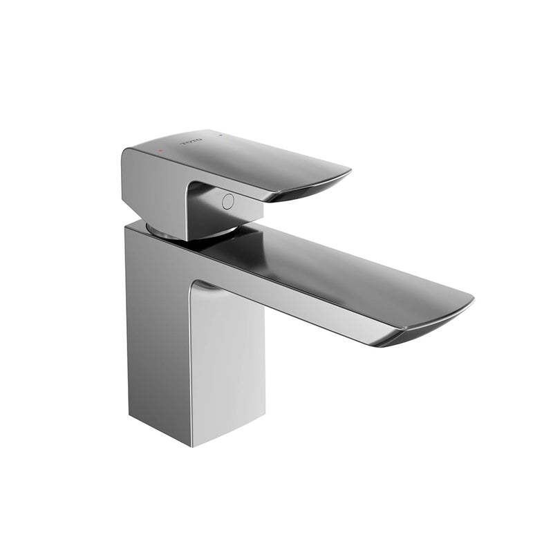 Gr Bathroom Faucet - Single Hole - 6" Brass/Polished Chrome