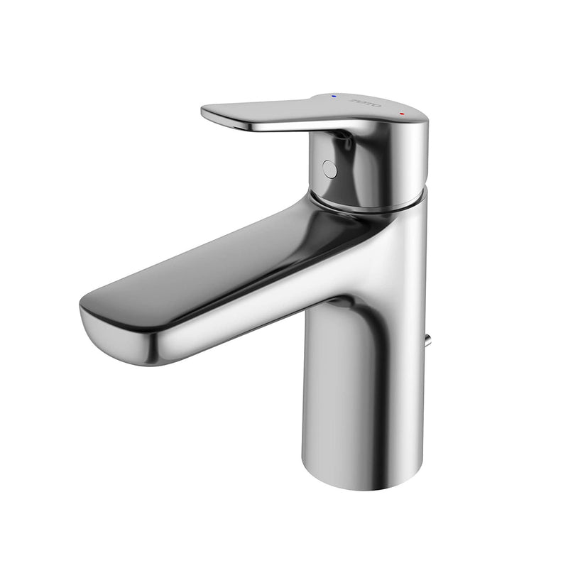 Gs Bathroom Faucet - Single Hole - 7" Brass/Polished Chrome