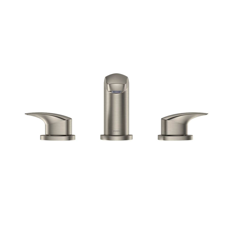 Gm Bathroom Faucet - Widespread - 8" Brass/Brushed Nickel