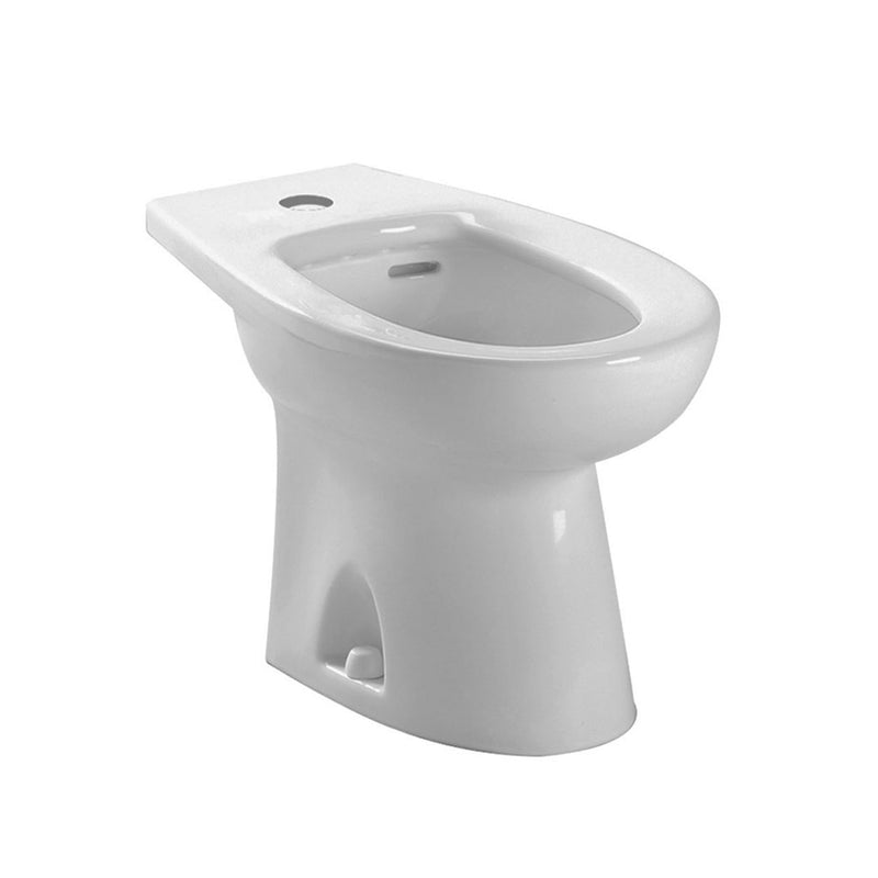 Piedmont Bidet - Floor Mount - 14" Vitreous china/Cotton
