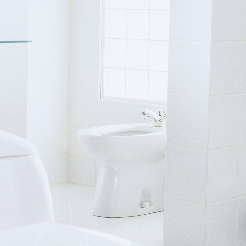 Piedmont Bidet - Floor Mount - 14" Vitreous china/Cotton