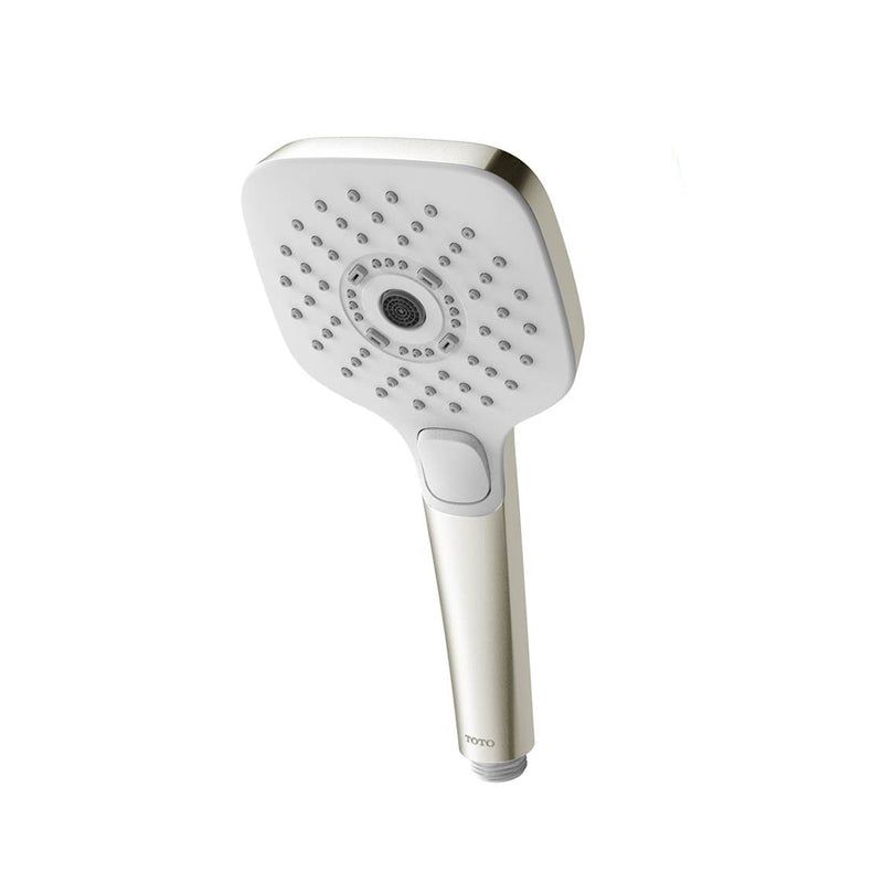 G Square 3 Mode Hand Shower - Wall Mount - 5" Abs/Polished Nickel