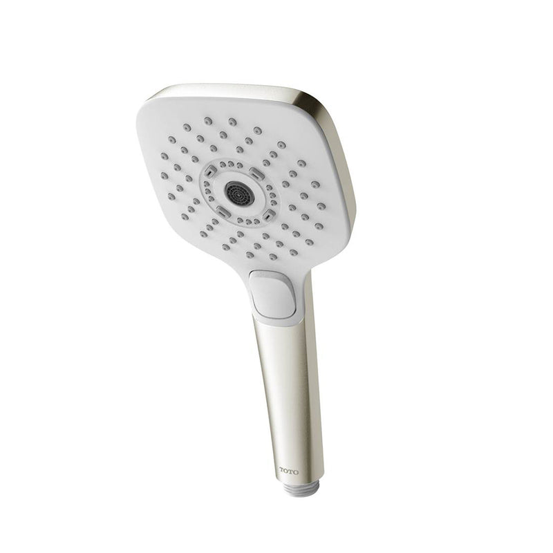 G Square 3 Mode Hand Shower - Wall Mount - 5" Abs/Brushed Nickel