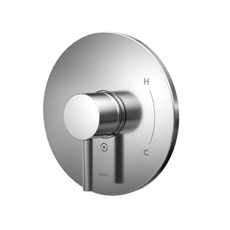 G Complete Pressure Balance Shower Mixer - Wall Mount - 8" Brass/Polished Chrome