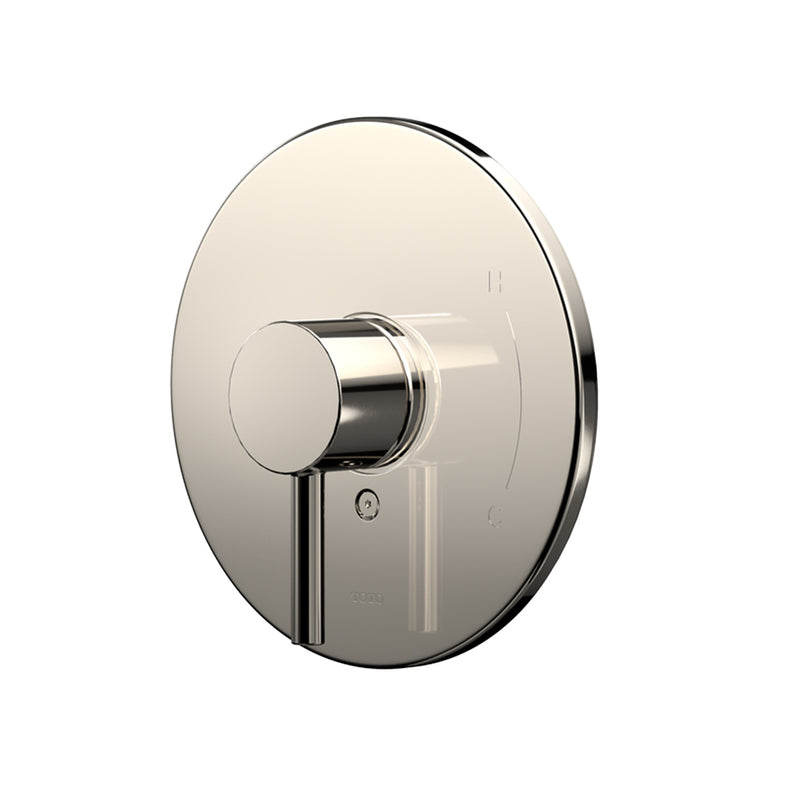 G Complete Pressure Balance Shower Mixer - Wall Mount - 8" Brass/Polished Nickel