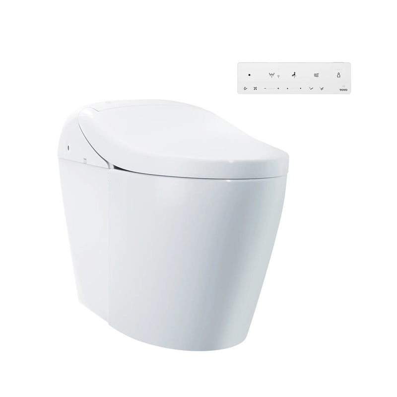 Washlet G5A Dual Flush Integrated Smart Toilets - Floor Mount - 16" Vitreous China/Cotton