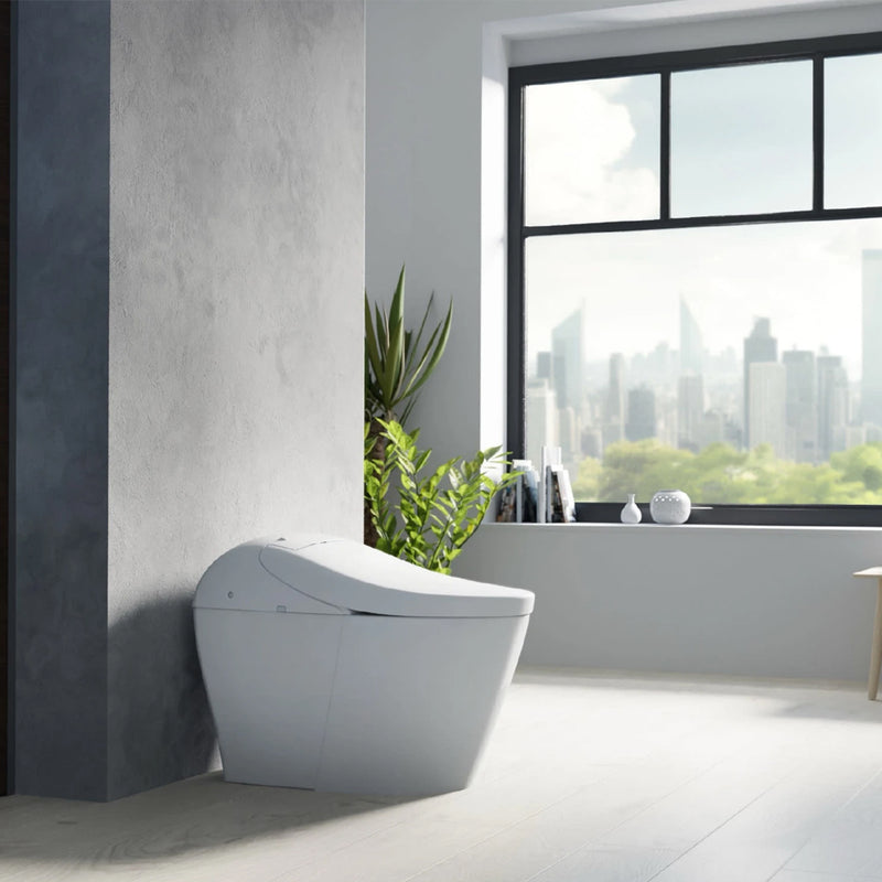 Washlet G5A Dual Flush Integrated Smart Toilets - Floor Mount - 16" Vitreous China/Cotton