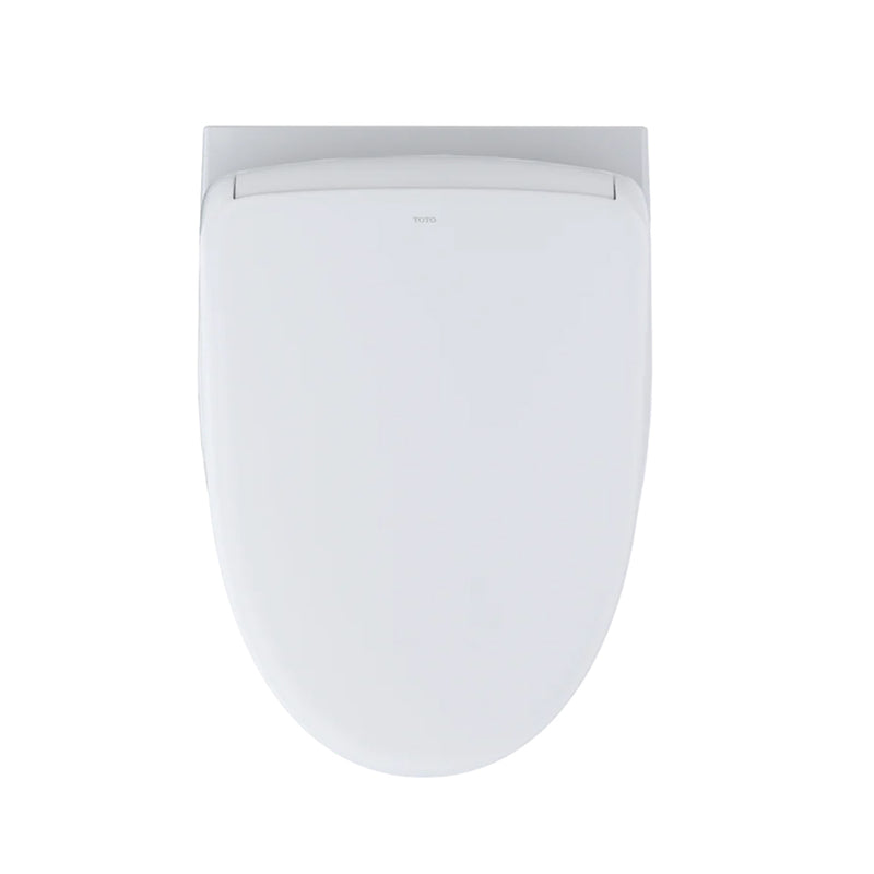 AP Washlet + S7 Complete Dual Flush One Piece Toilet with Smart Bidet Seat - Wall Mount - 15" Vitreous China/Cotton