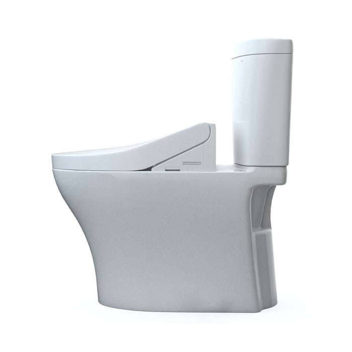 Aquia IV Arc - Washlet+ C5 Complete Dual Flush Two Piece Toilet - Floor Mount - 19" Vitreous China/Cotton