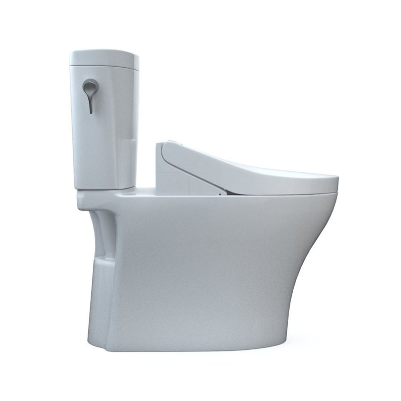 Aquia IV Arc - Washlet+ C5 Complete Dual Flush Two Piece Toilet - Floor Mount - 19" Vitreous China/Cotton