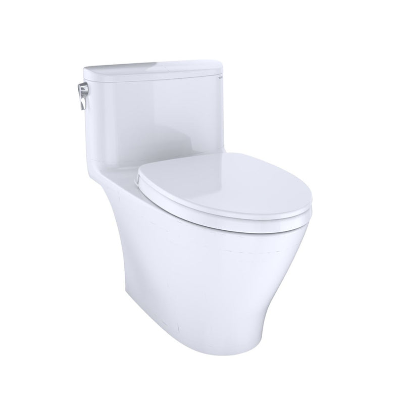 Nexus Elongated Complete One Piece Toilet - Floor Mount - 18" Vitreous China/Cotton