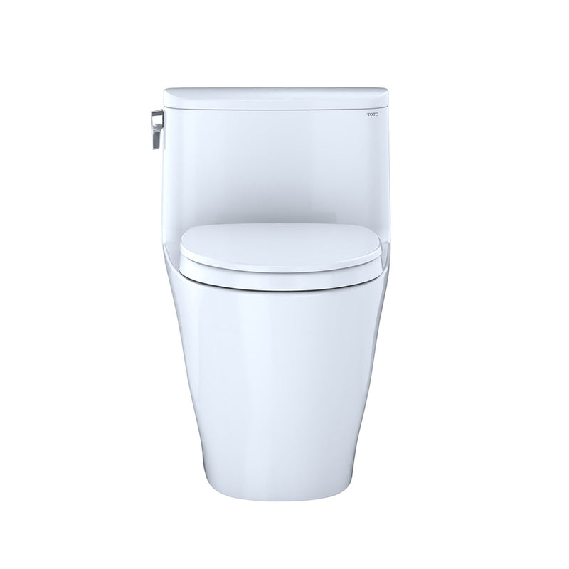 Nexus Elongated Complete One Piece Toilet - Floor Mount - 18" Vitreous China/Cotton