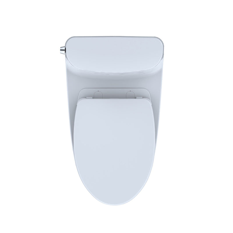 Nexus Elongated Complete One Piece Toilet - Floor Mount - 18" Vitreous China/Cotton