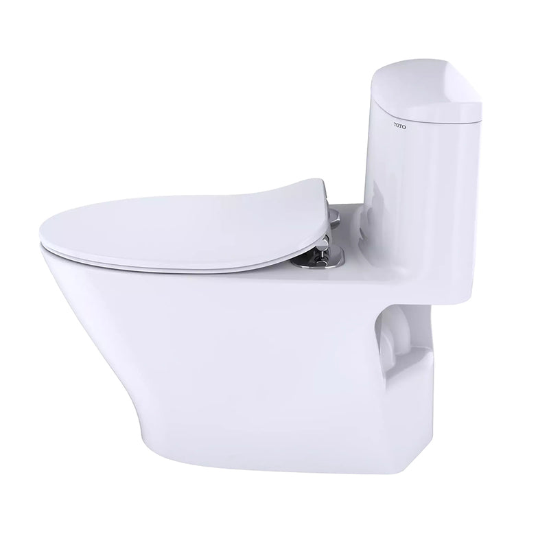 Nexus Elongated Complete One Piece Toilet - Floor Mount - 18" Vitreous China/Cotton