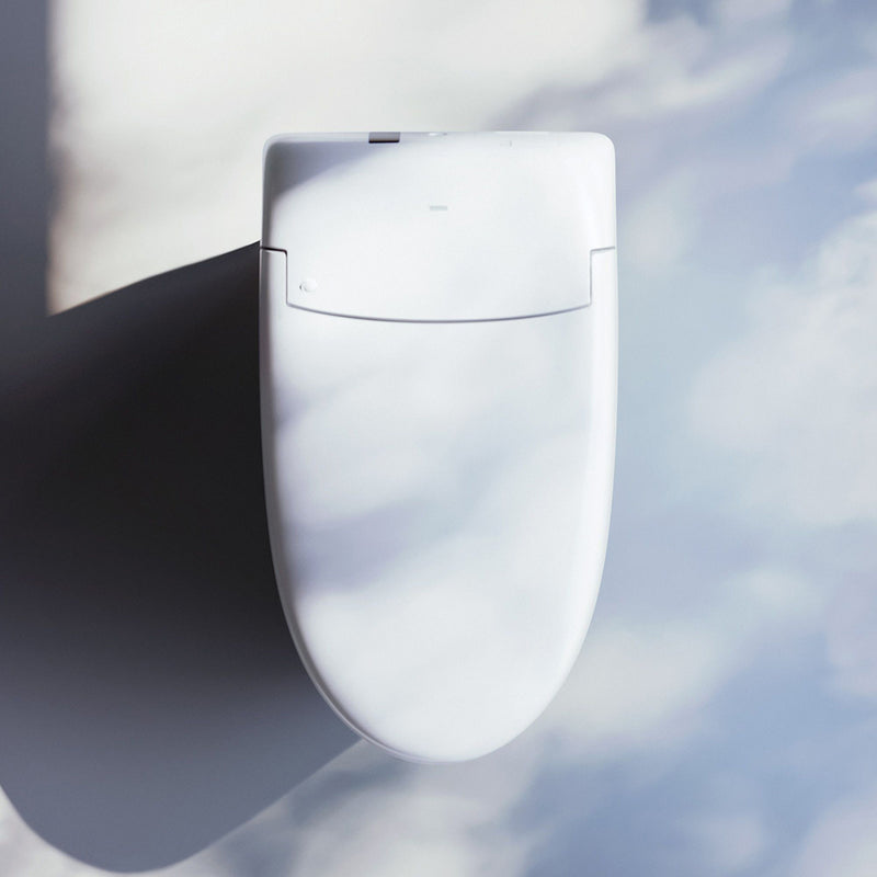 Neorest RS Elongated Dual Flush One Piece Toilet with Smart Bidet Seat - Floor Mount - 16" Vitreous China/Cotton