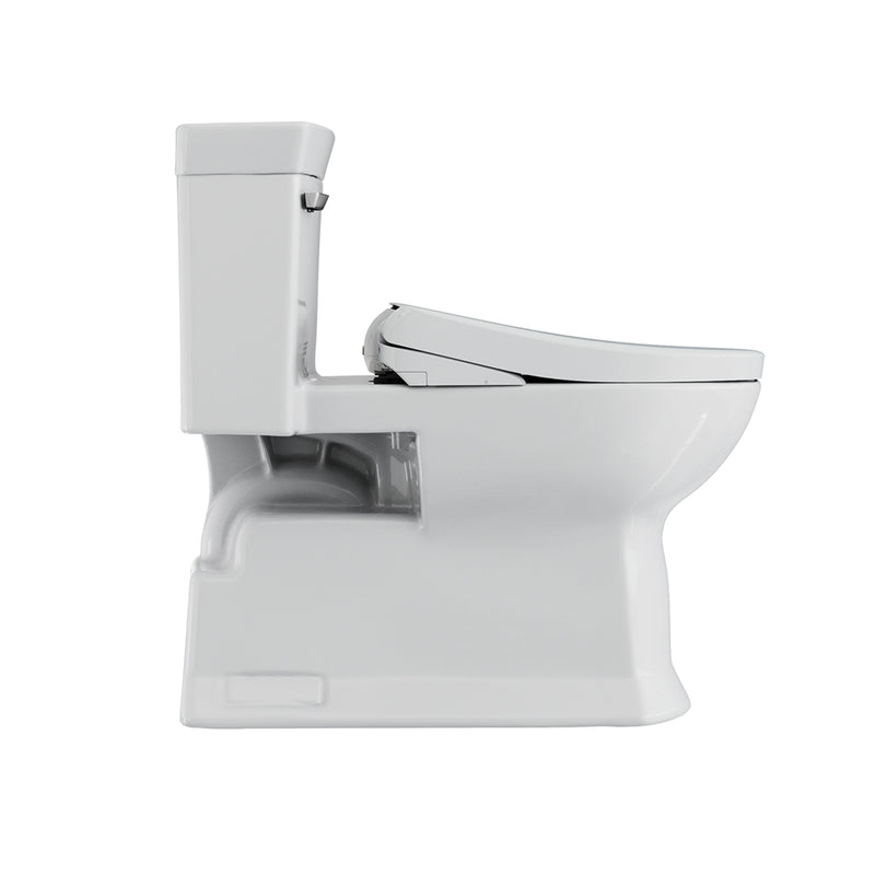 Soirée Washlet S7A Classic Complete Auto Flush One Piece Toilet with Smart Bidet Seat - Floor Mount - 18" Vitreous China/Cotton - Last Unit Special Offer