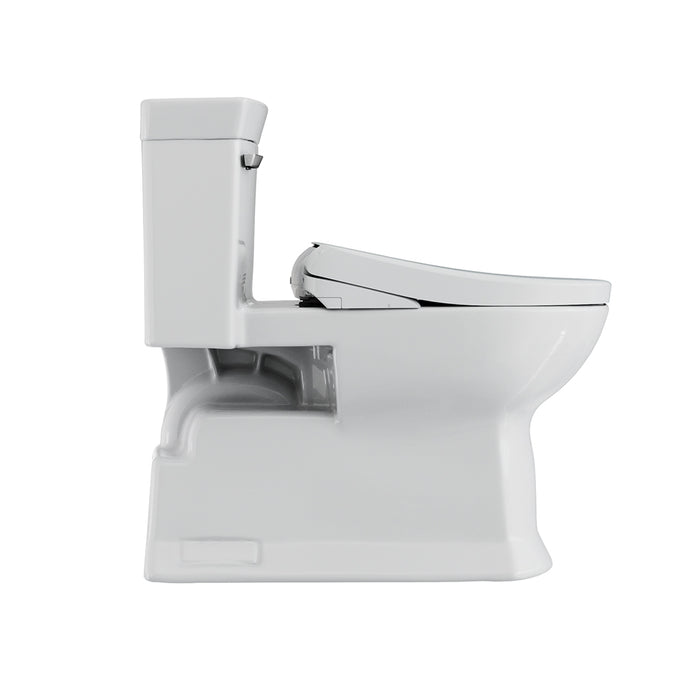 Soirée Washlet S7A Classic Complete Auto Flush One Piece Toilet with Smart Bidet Seat - Floor Mount - 18" Vitreous China/Cotton