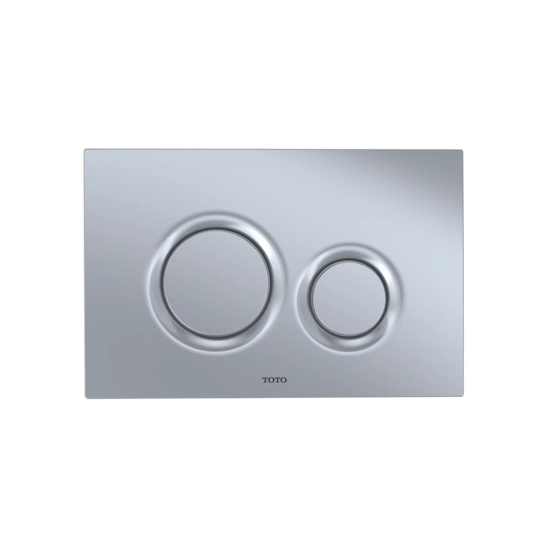 RP Wall-Hung Toilet and In-Wall Tank System - Wall Mount - 15" Vitreous China/Cotton/Matte Silver