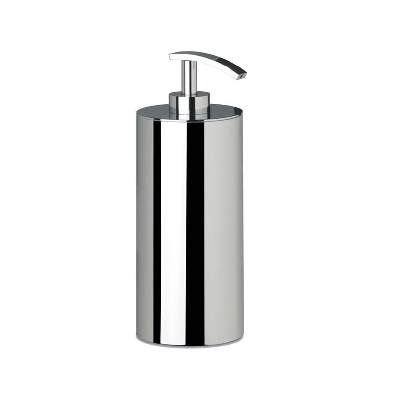 Universal Soap Dispenser - Free Standing - 9" Brass/Polished Chrome (Final Sale)