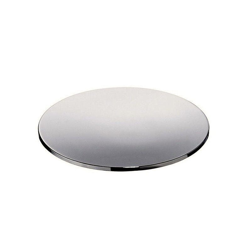 Cylinder Soap Dish - Free Standing - 5" Brass/Brushed Nickel