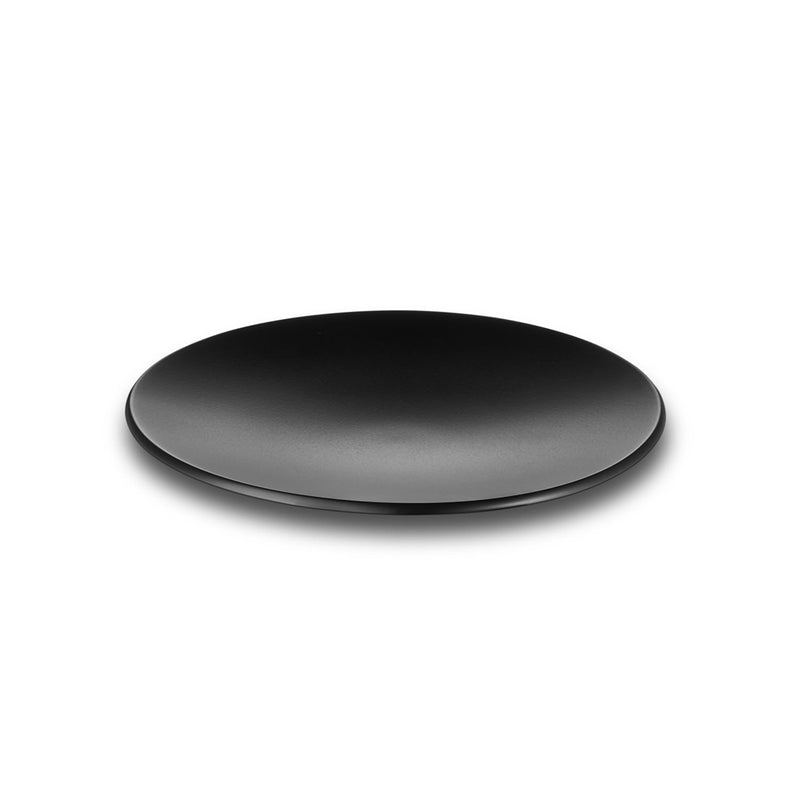 Cylinder Soap Dish - Free Standing - 5" Brass/Matt Black