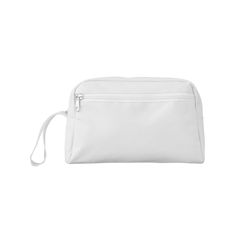 Universal Travel Toilet Bag - Free Standing - 10" Leather/White - Last Unit Special Offer