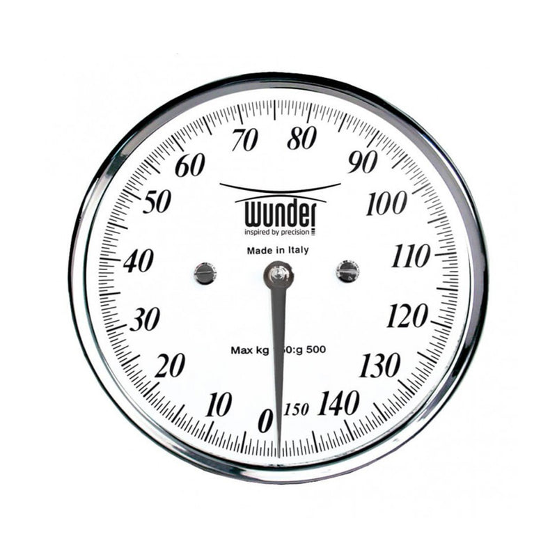 Universal Professional Mechanical Bathroom Scale - Free Standing - 36" Aluminum/Polished Chrome/Black