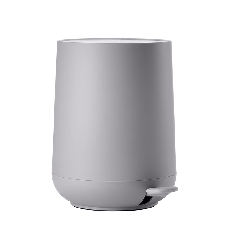 Nova 3 Lts Bathroom Trash Can - Free Standing - 8" Abs/Gull Gray