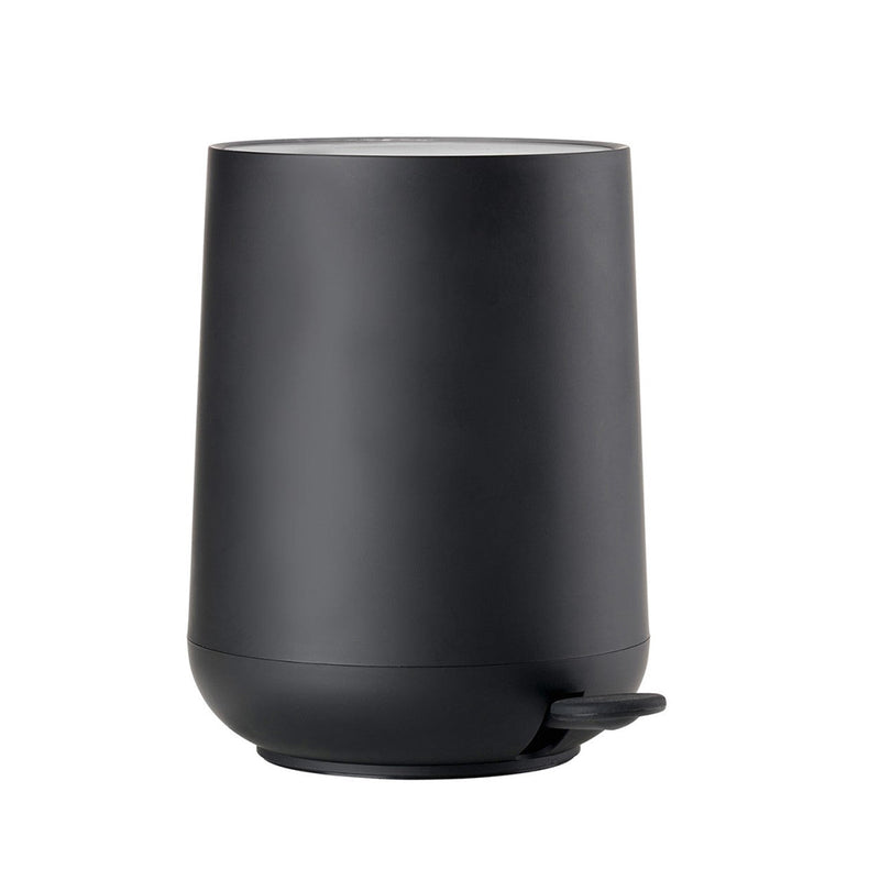Nova 5 Lts Bathroom Trash Can - Free Standing - 9" Abs/Black
