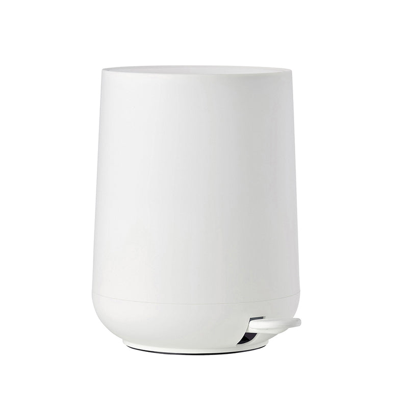 Nova 3 Lts Bathroom Trash Can - Free Standing - 8" Abs/White