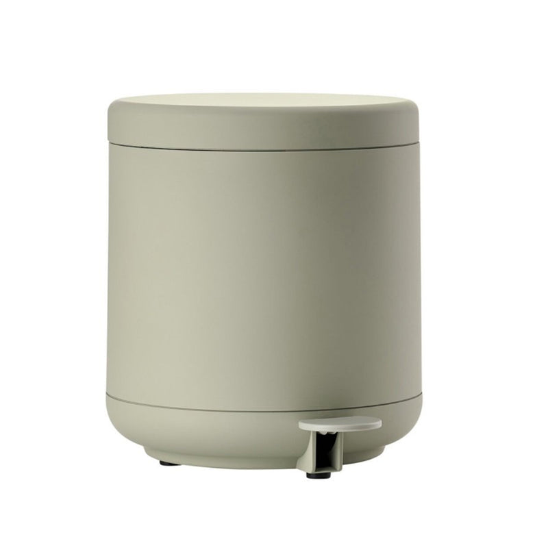 Ume 4 Lts Bathroom Trash Can - Free Standing - 8" Plastic/Eucalyptus