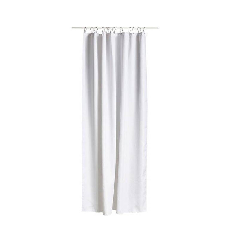 Lux Shower Curtain - Hang-Up - 78" Polyester/White (Final Sale)