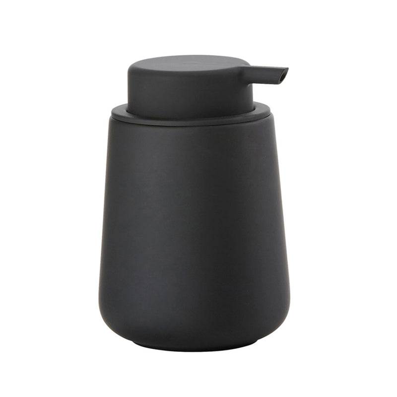 Nova One Soap Dispenser - Free Standing - 5" Stoneware/Black