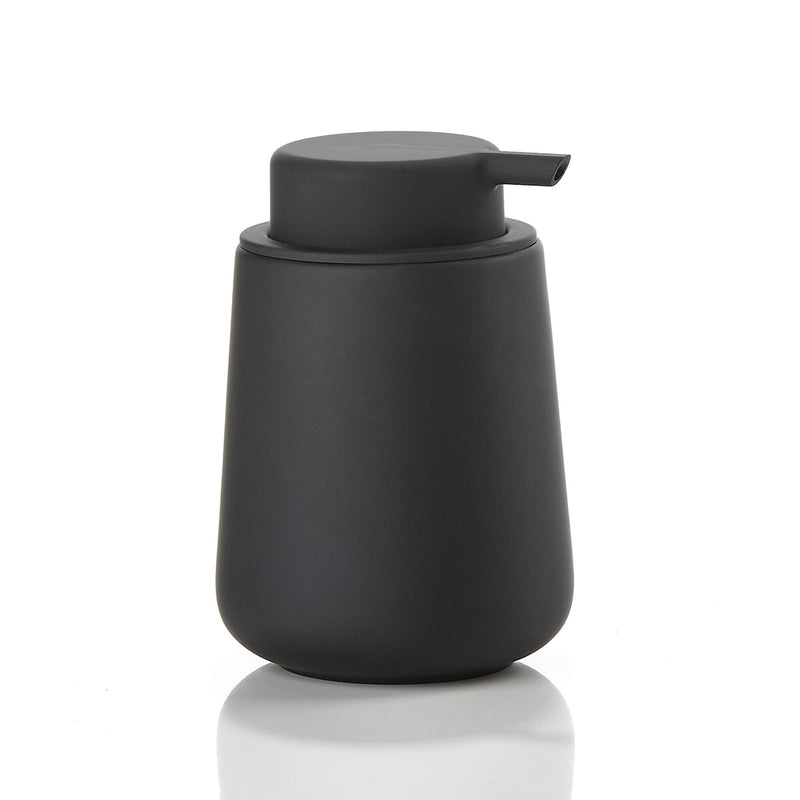 Nova One Soap Dispenser - Free Standing - 5" Stoneware/Black