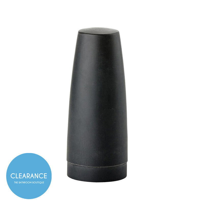 Splash Soap Dispenser - Free Standing - 6" Silicone/Matt Black  (Final Sale)