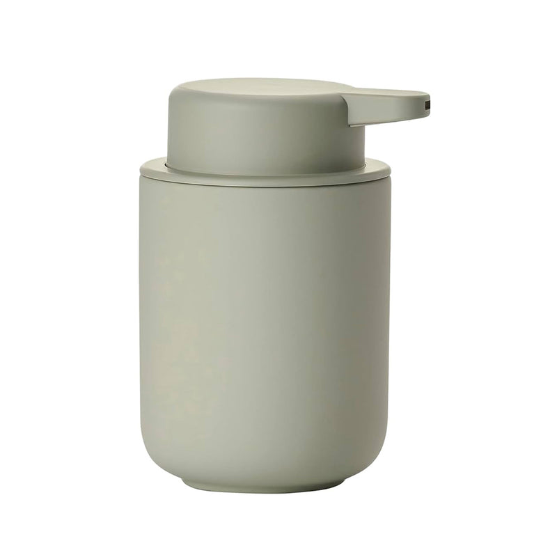 Ume Soap Dispenser - Free Standing - 5" Stoneware/Eucalyptus