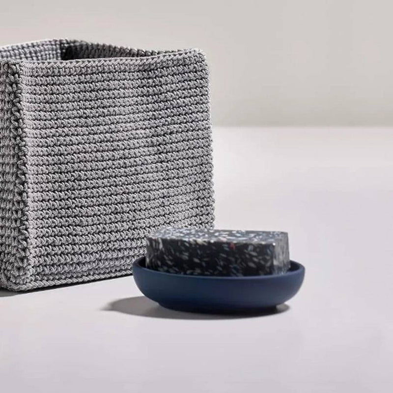 Nova One Soap Dish - Free Standing - 4" Stoneware/Blue