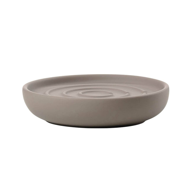 Nova One Soap Dish - Free Standing - 4" Stoneware/Taupe