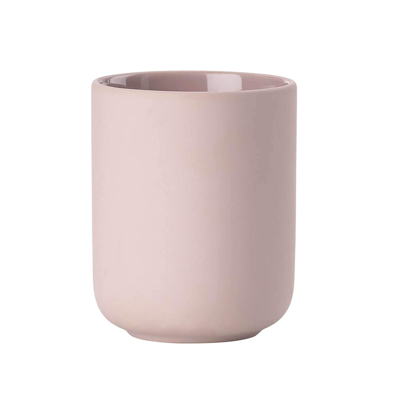 Ume Toothbrush Holder - Free Standing - 4" Stoneware/Pink (Final Sale)