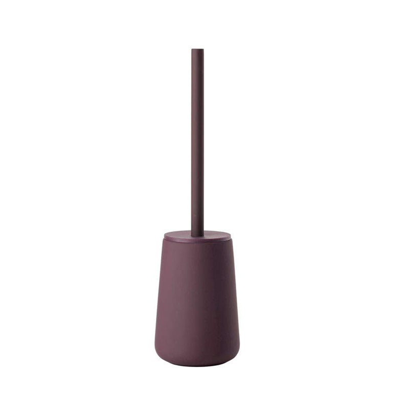 Nova One Toilet Brush Holder - Free Standing - 16" Stoneware/Violet (Final Sale)