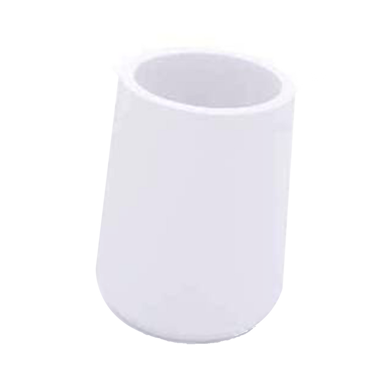 Bella Toothbrush Holder - Floor Mount - 5" Resin/White