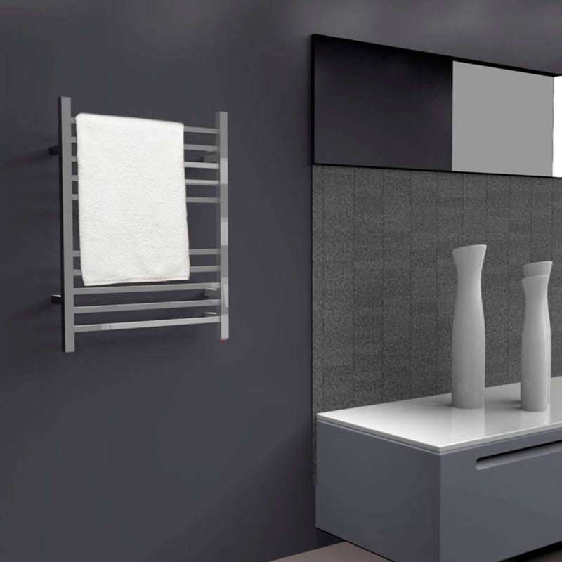 Radiant Towel Warmer - Wall Mount - 24" Stainless Steel/Polished Stainless Steel
