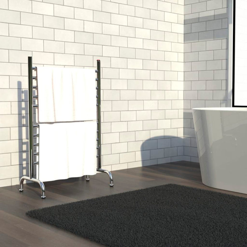 Solo Towel Warmer - Free Standing - 24" Stainless Steel/Polished Stainless Steel