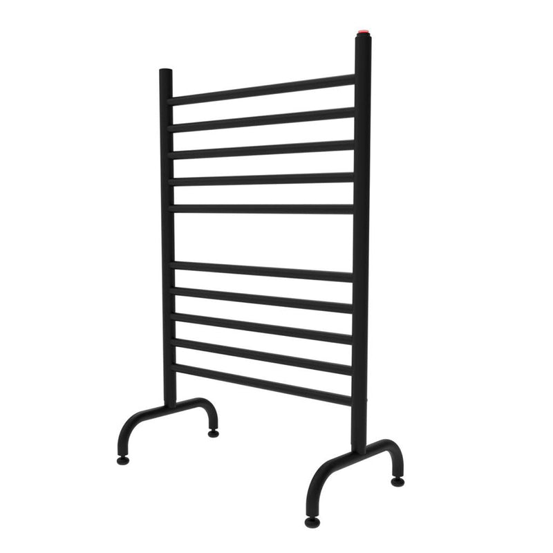 Solo Towel Warmer - Free Standing - 24" Stainless Steel/Matt Black