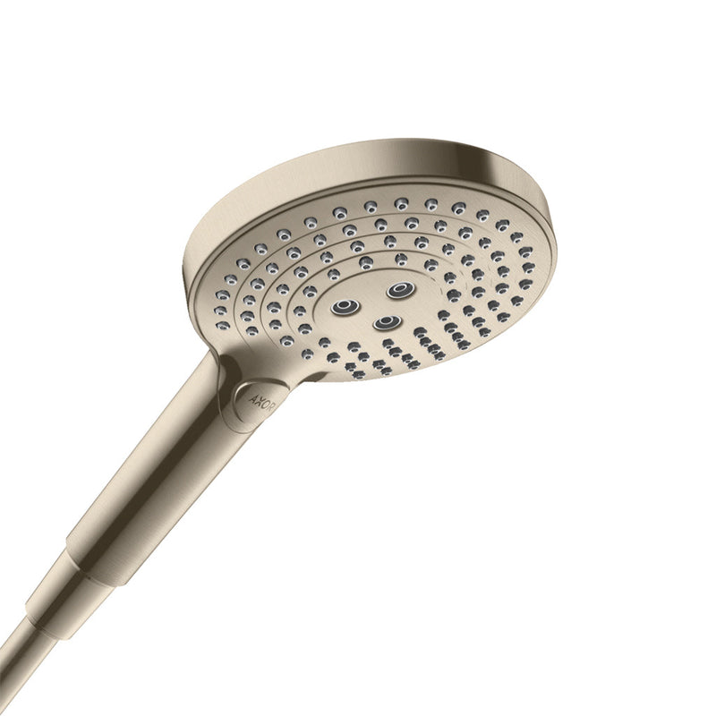 Shower Solutions Hand Shower - Wall Mount - 7" Brass/Brushed Nickel