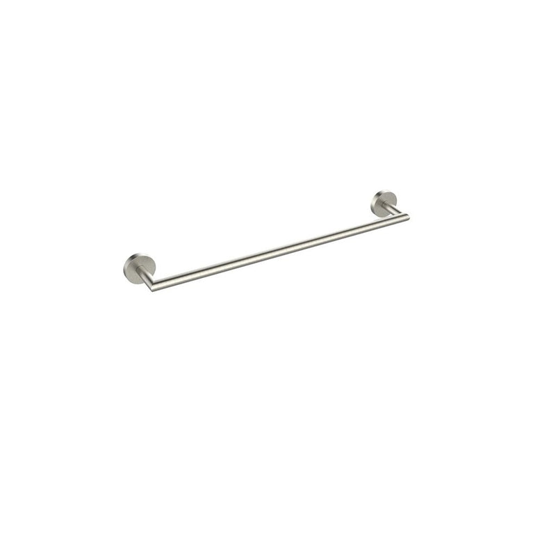 Soho Single Towel Bar - Wall Mount - 9" Brass/Brushed Nickel