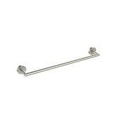 Soho Single Towel Bar - Wall Mount - 28" Brass/Brushed Nickel